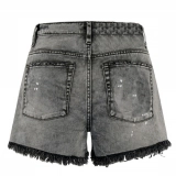 Acid washed denim shorts (2)