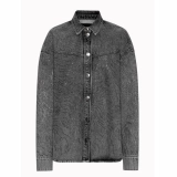 All rhinestones Women's Denim Shirt