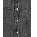 All rhinestones Women's Denim Shirt (3)