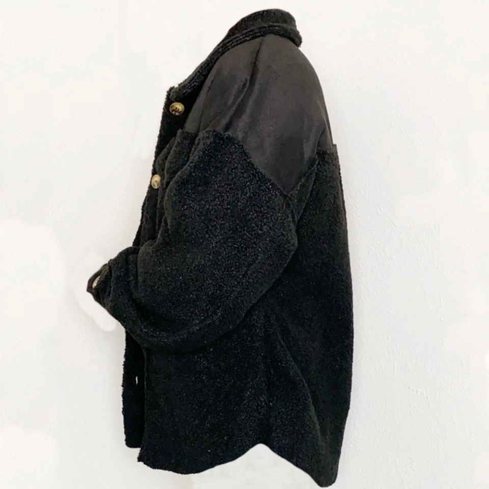 atchwork jacket. - Jacquard and leather (3)