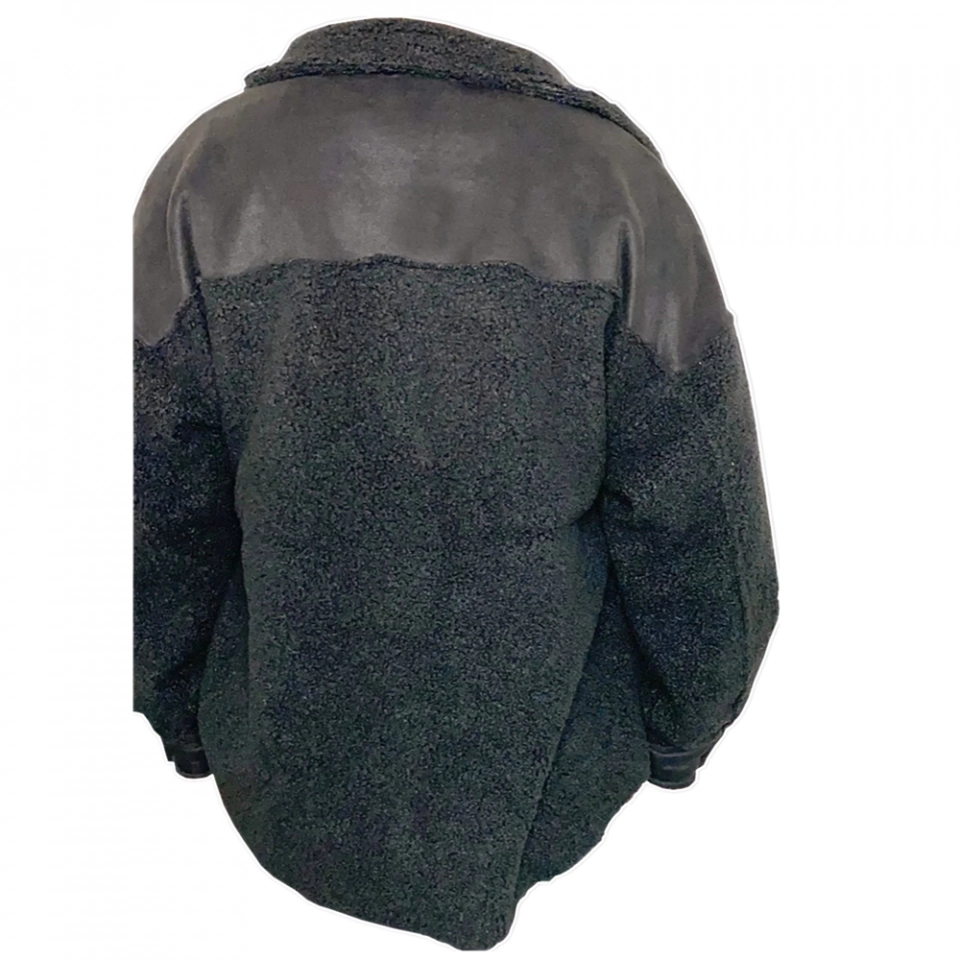 atchwork jacket. - Jacquard and leather (4)
