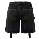 Cargo denim short  strapping (3)