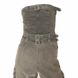 Cargo denim Top's +Pickling +Color denim (2)