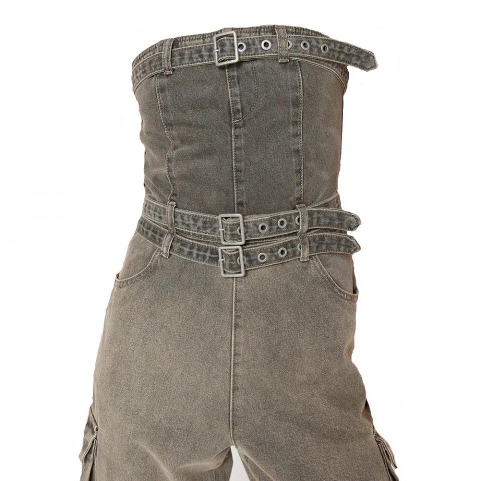 Cargo denim Top's +Pickling +Color denim (2)