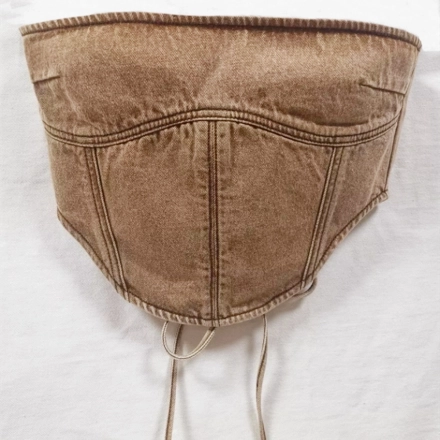 Colors Denim Tops For Women's