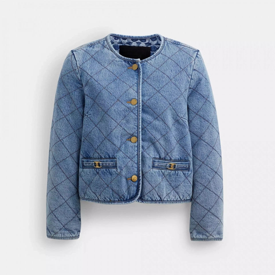 Denim jacket - padded