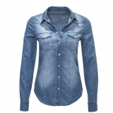 Denim Shirt-100%cotton