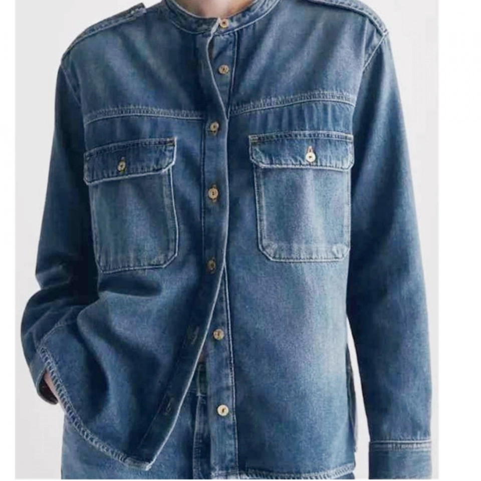 Denim Shirt-cotton denim (3)