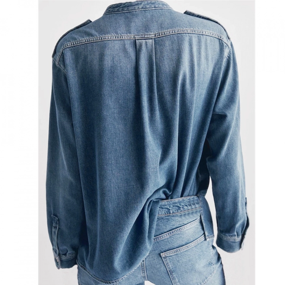 Denim Shirt-cotton denim (4)