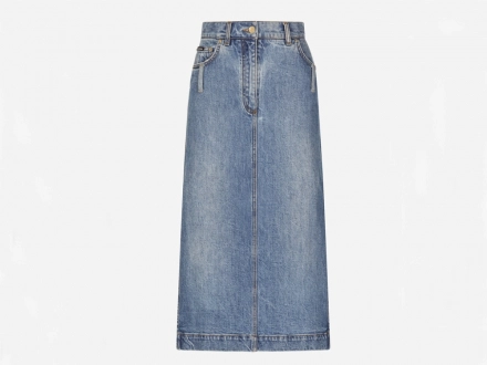 Denim skrit long Denim skrit long