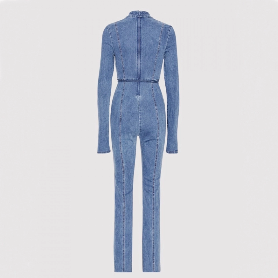 Denim Stretch Top's