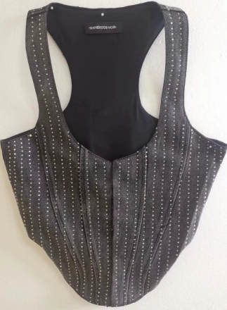 Denim Top's + All rhinestones Denim Top's + All rhinestones