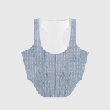 Denim Top's + All rhinestones (3)