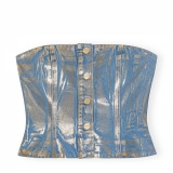 Denim Top's +Metal gold printing glue