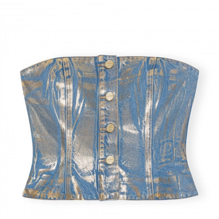 Denim Top's +Metal gold printing glue