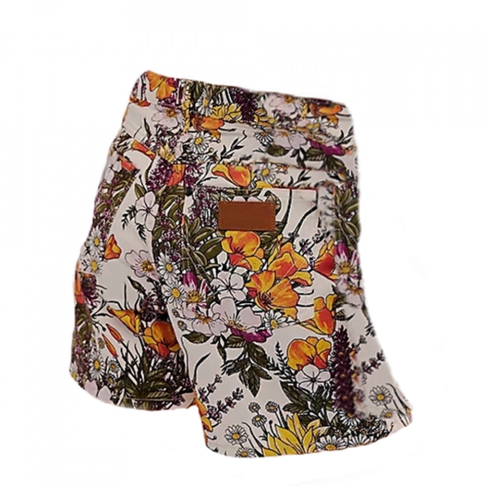 Women's short-Digital printing Twill (3)