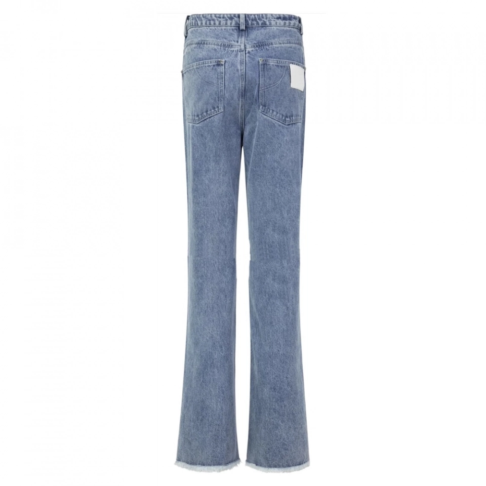 Women's Embellished beaded denim Jeans (3)