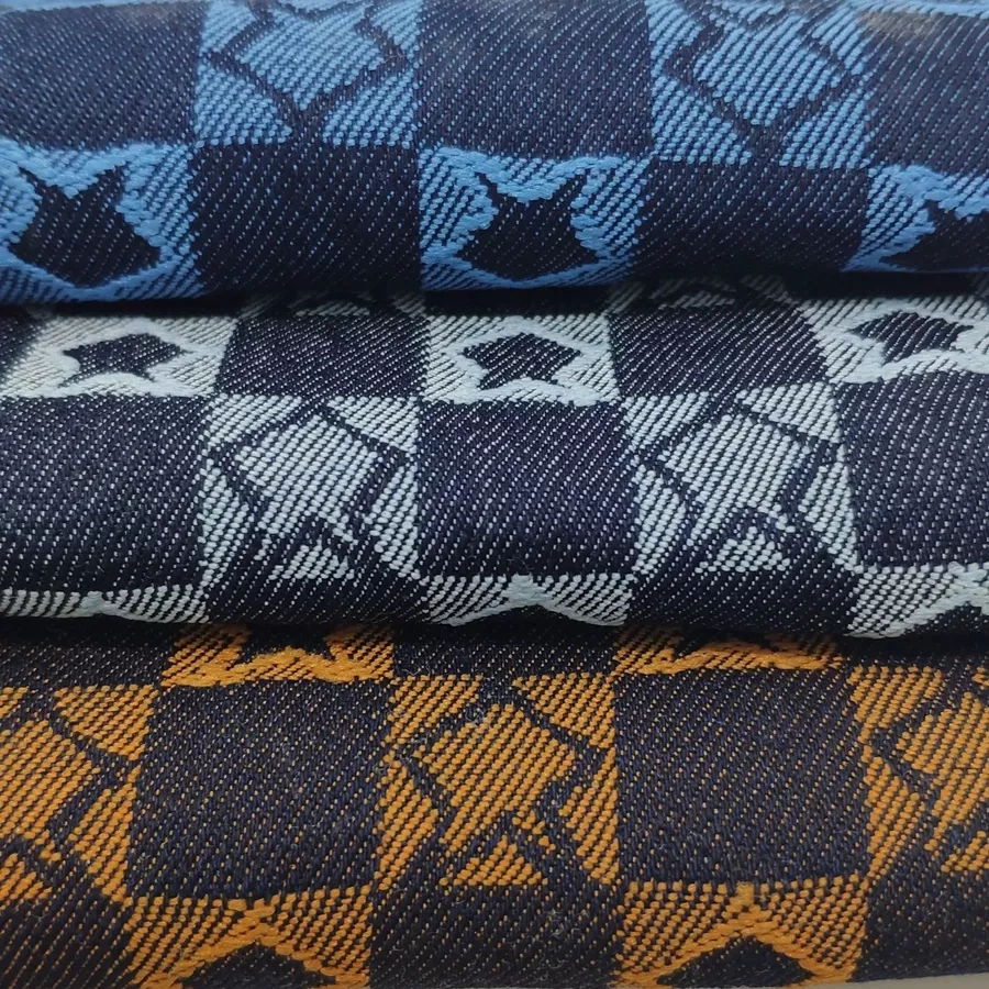 Jacquard denim fabric (3)