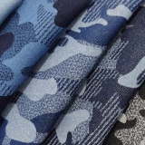 Jacquard denim fabric (4)