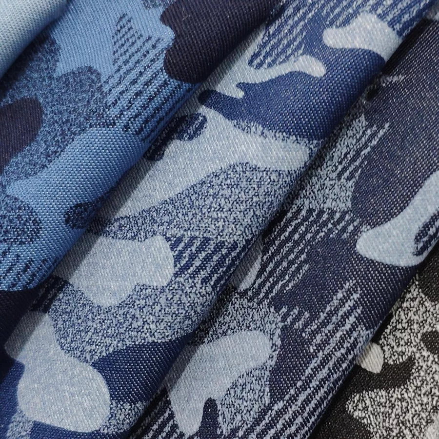 Jacquard denim fabric (4)