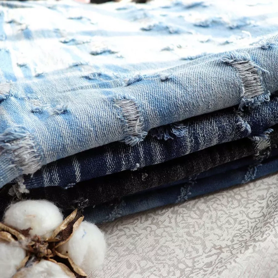 Jacquard denim fabric (3)