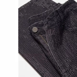 Full of rhinestones for Women's Jeans (2)