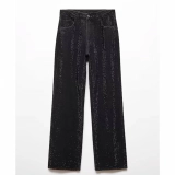 Full of rhinestones for Women's Jeans (4)