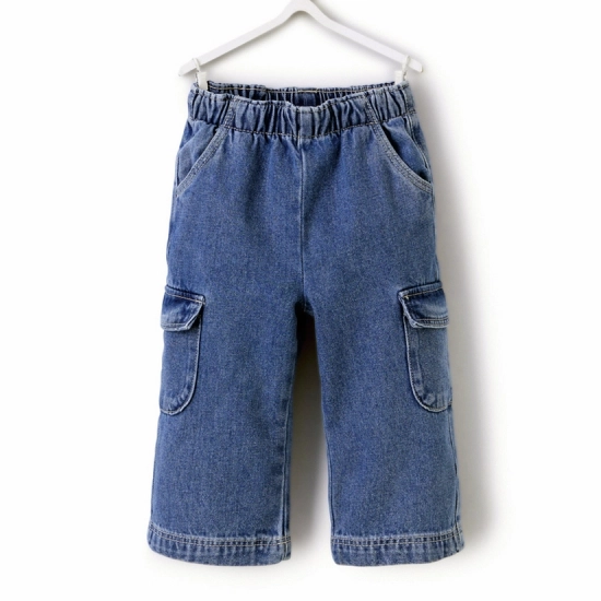 Kids Cargo Denim Jeans
