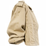 Ladie's Woven Jacket-Cotton Twill (2)