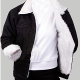 Lamb fleece denim jacket (2)