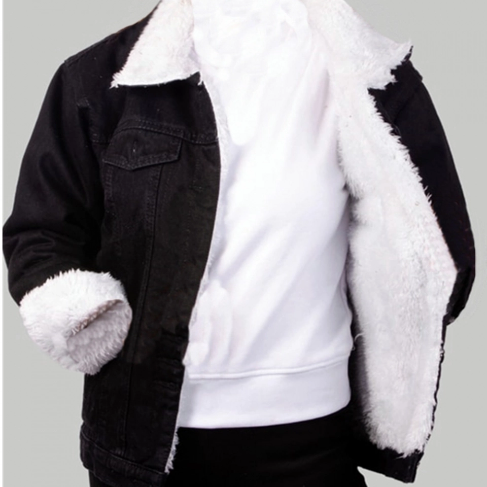 Lamb fleece denim jacket (2)