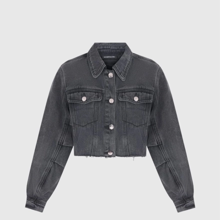 Long sleeved cropped jacket