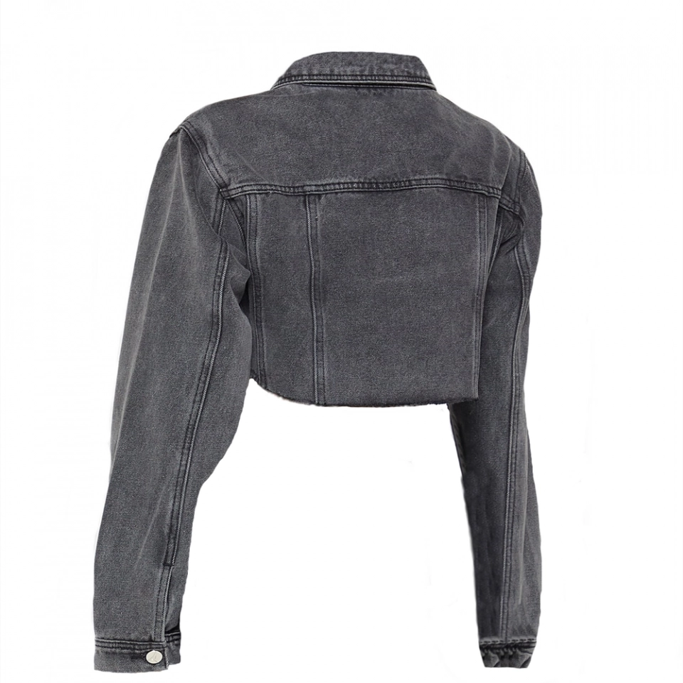 Long sleeved cropped jacket (2)