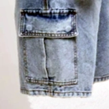 Men's Denim Cargo short (2)