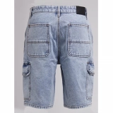 Men's Denim Cargo short (3)