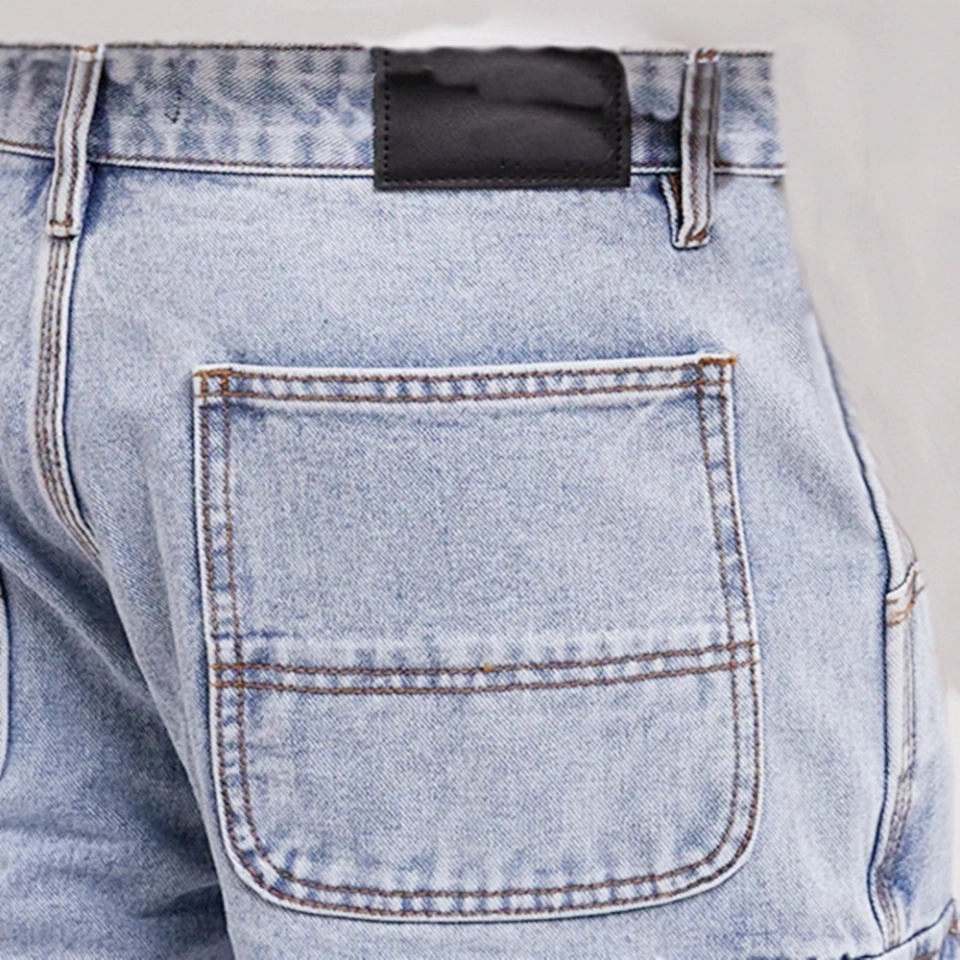 Men's Denim Cargo short (4)