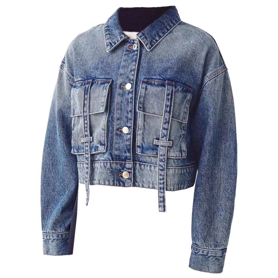 Men's Denim Jacket-Cargo (2)