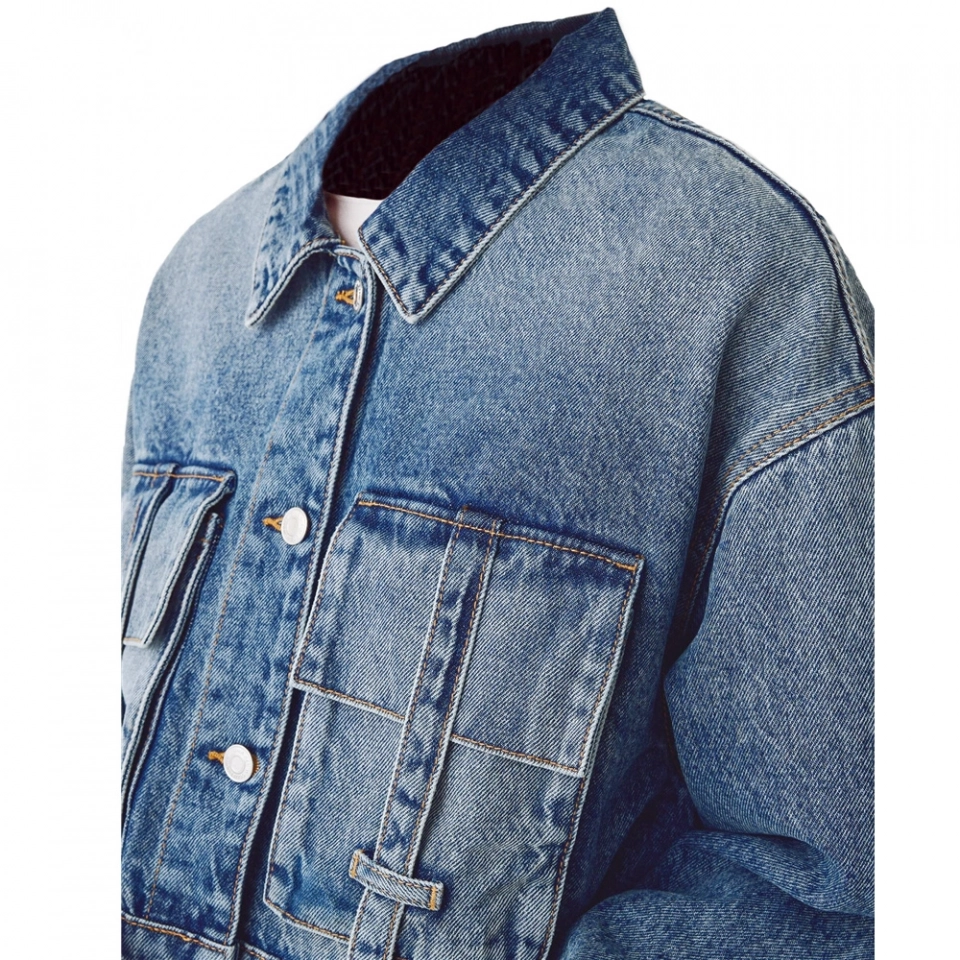 Men's Denim Jacket-Cargo (3)