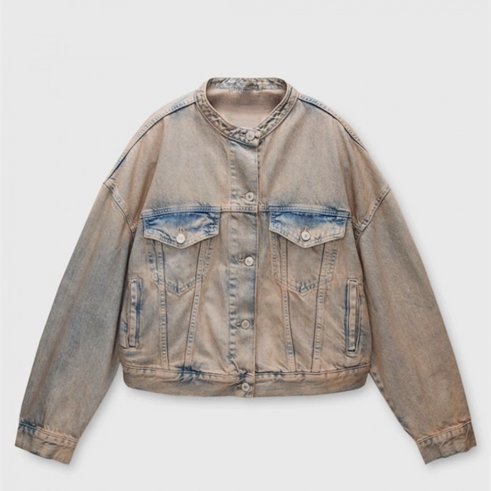 Men's Denim Jacket-Coloring + pickling