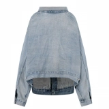 Men's  Denim Jacket-Irregular cutting (2)
