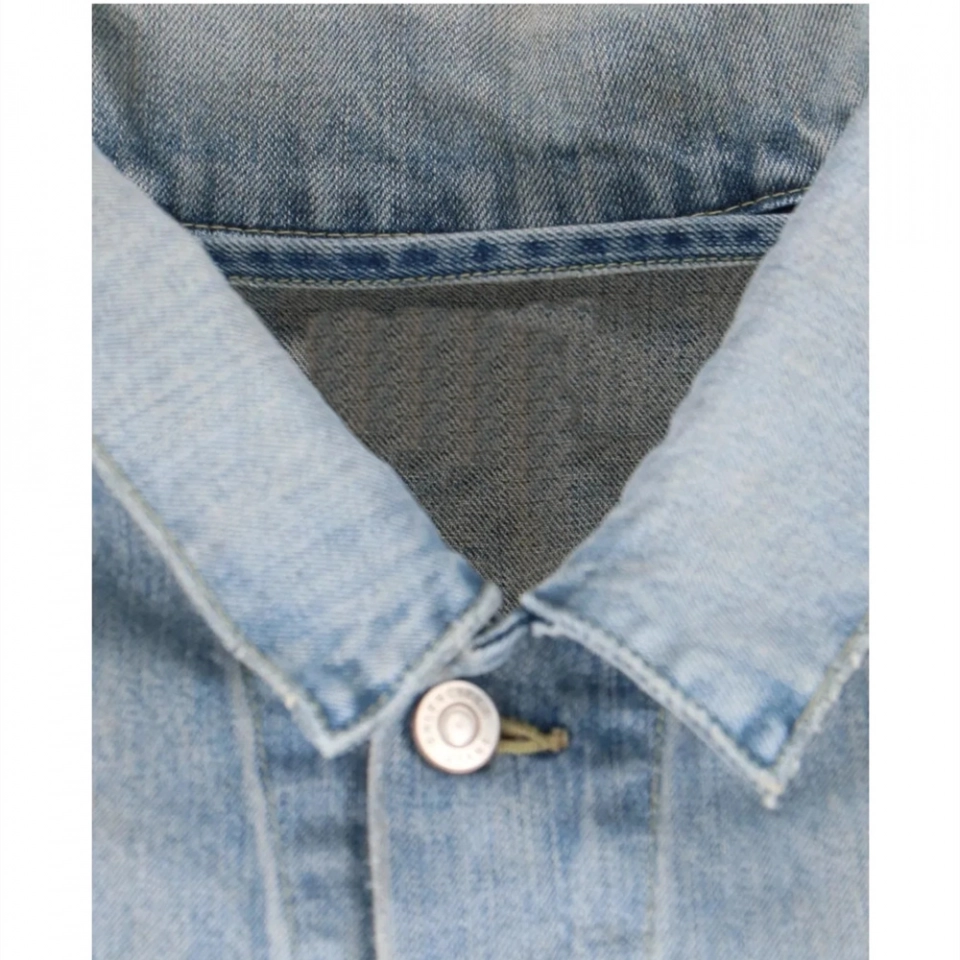 Men's  Denim Jacket-Irregular cutting (3)
