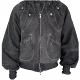 Men's Denim Jacket-Long (2)