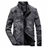 Men's Denim Jacket-Long