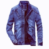 Men's Denim Jacket-Long (2)