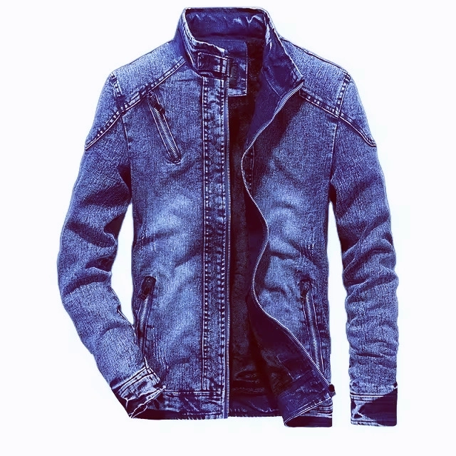 Men's Denim Jacket-Long (2)