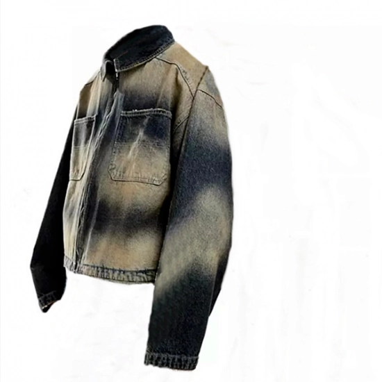 Men's Denim Jacket-pickling Men's Denim Jacket-pickling