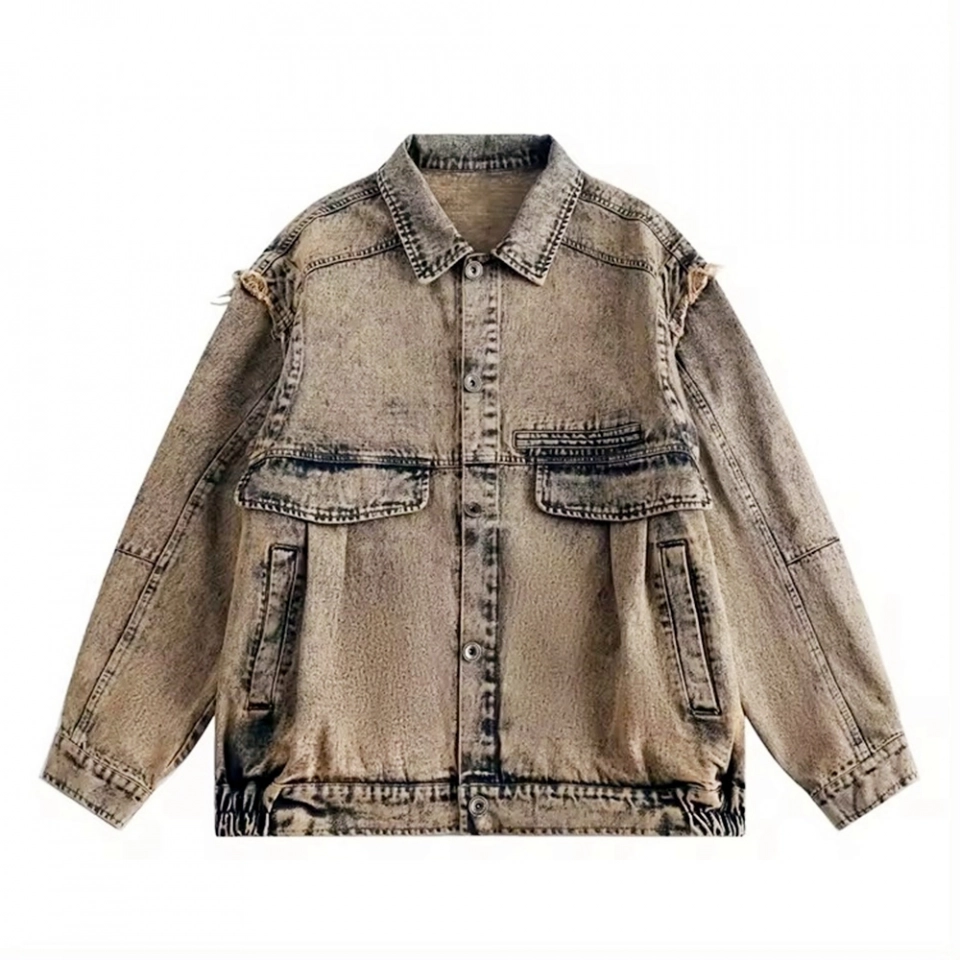 Men's Denim Jacket-pickling