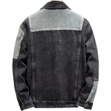 Men's Denim Jacket-Splice work (3)