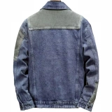 Men's Denim Jacket-Splice work (4)