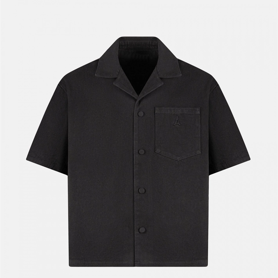 Men's Denim Shirt-Short sleeve (2)